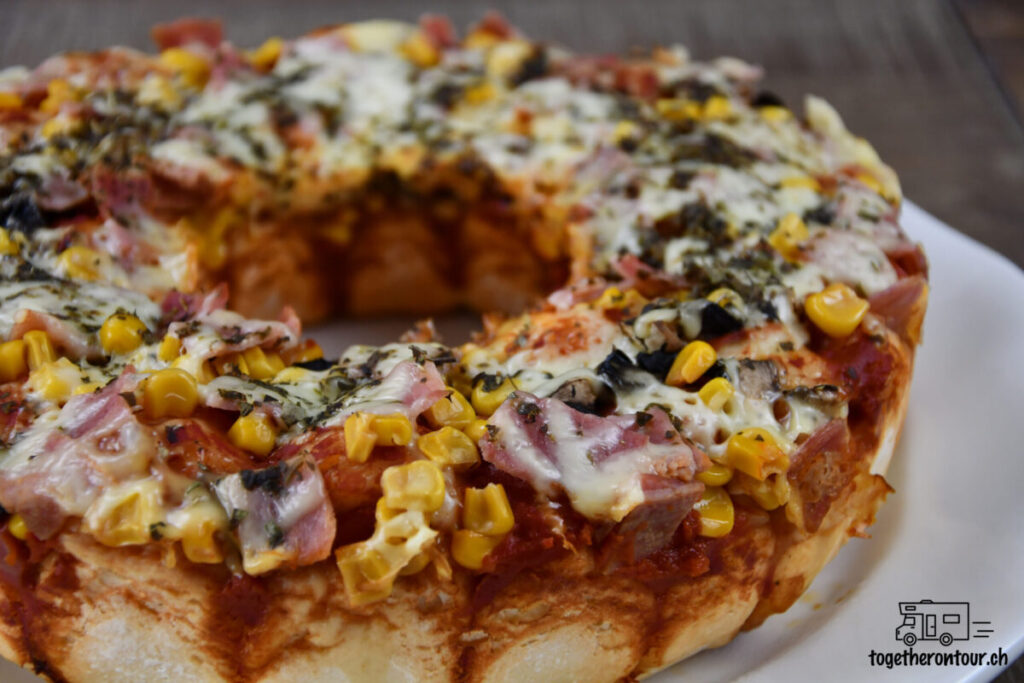 Bubble Pizza aus dem OMNIA Backofen von togetherontour