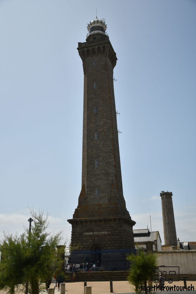 Leuchtturm Eckmühl in Penmarch in der Bretagne