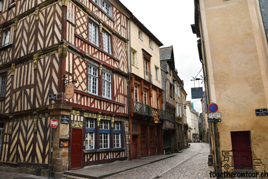 Rennes: Historische Altstadt und junges Studentenleben