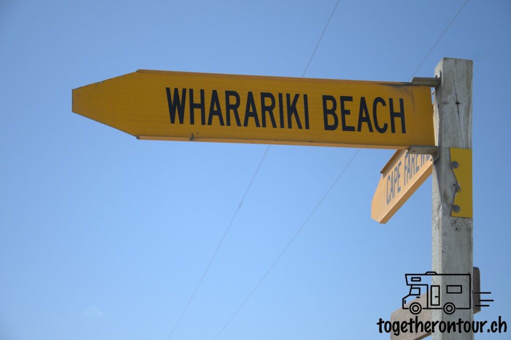 Wharariki Beach in Neuseeland