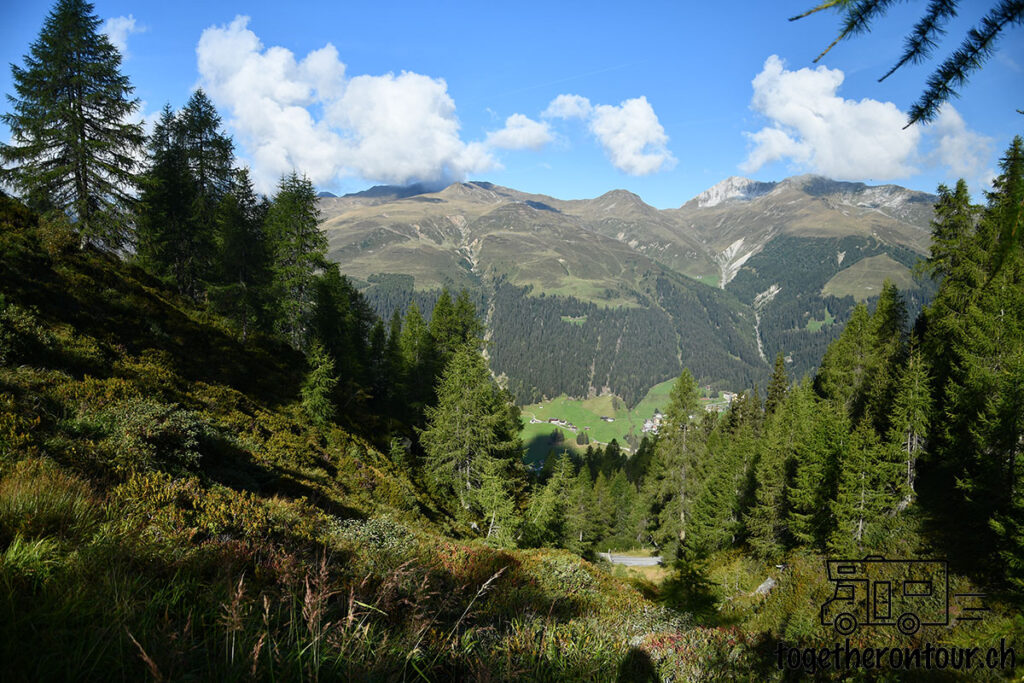 Davos Klosters Wanderung in der Schweiz